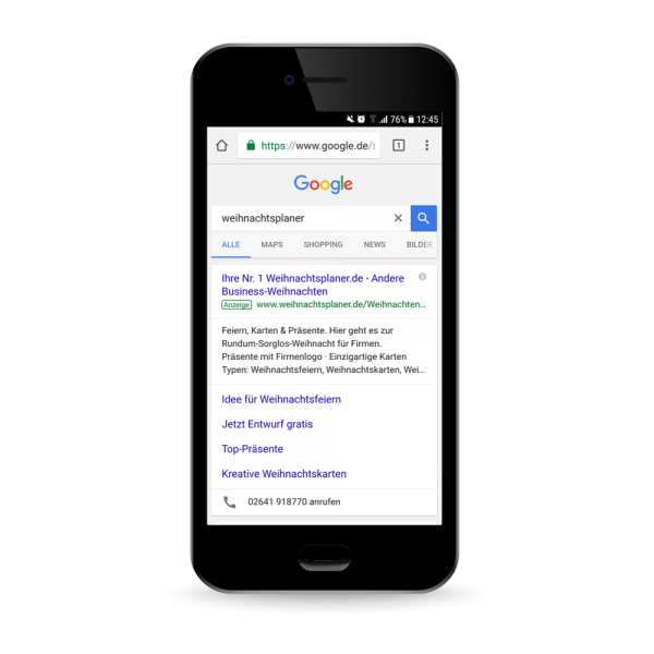 Google AdWords - Online-Marketing - Ihre Kunden